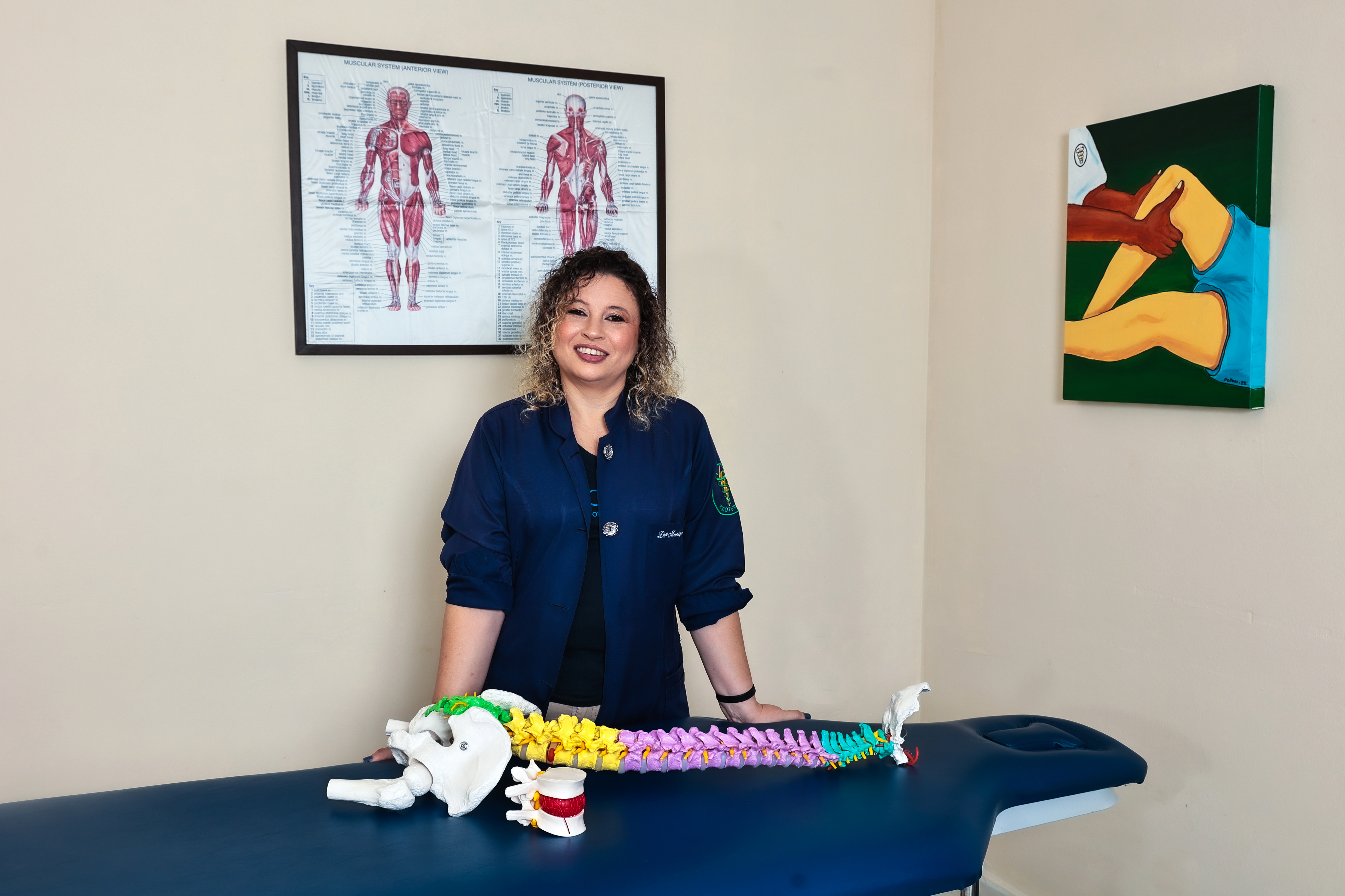 Equipe da Modo Fisio em atendimento